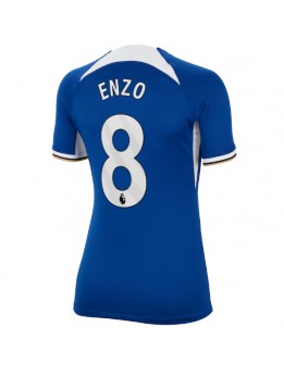 Chelsea Enzo Fernandez #8 Heimtrikot für Frauen 2023-24 Kurzarm